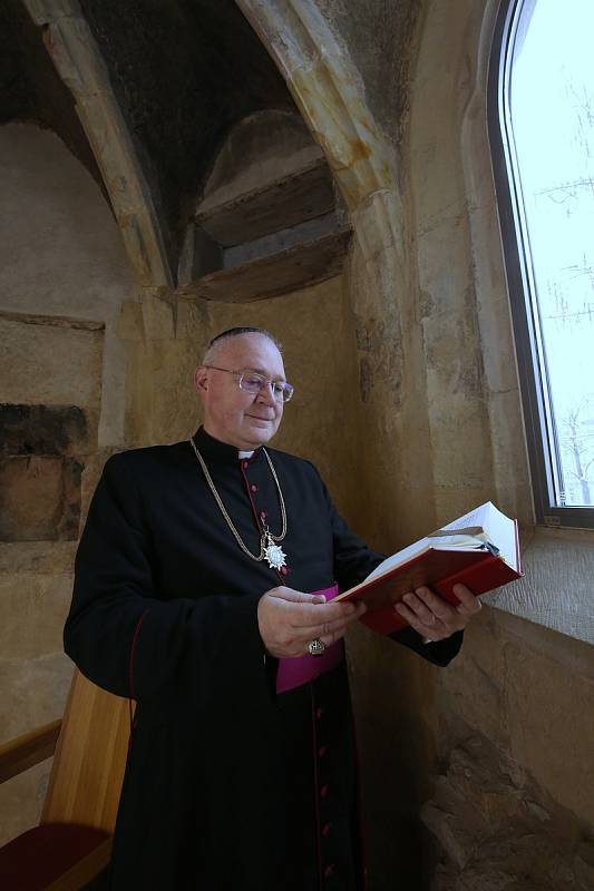 V sobotu proběhla tradiční bohoslužba v kapli gotického hradu v Litoměřicích. Mši sloužil generální vikář Litoměřické diecéze Martin Davídek.