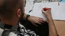 S komiksem Jarmil in India jezdí Marek Rubec z Litoměřic po festivalech komiksu v Evropě.