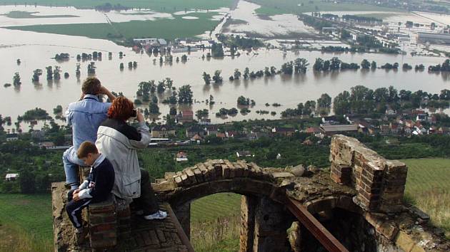 Povodeň v roce 2002 na Litoměřicku.