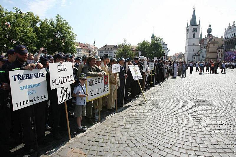 Hasičské slavnosti v Litoměřicích.