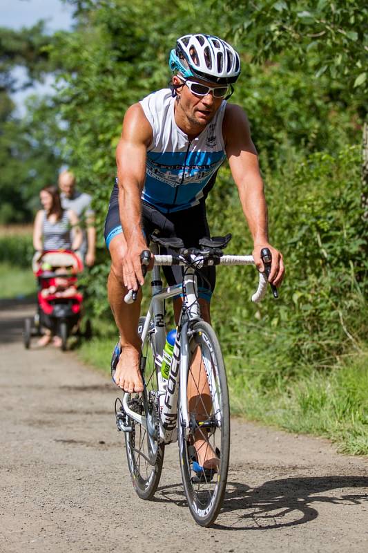 Silniční triatlon v Hostěnicích 2017. 