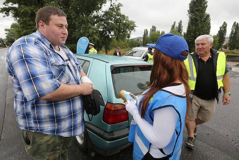 Policejní kontroly u Litoměřic