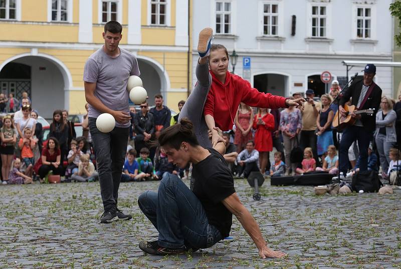 Cirk La Putyka v Litoměřicích.