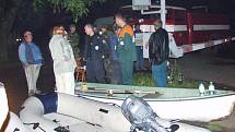Povodeň 2002, kritická noc z úterý na středu, Žalhostice, Píšťany, Křešice
