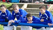 Fotbalisté SK Roudnice U14 na turnaji v Praze. 