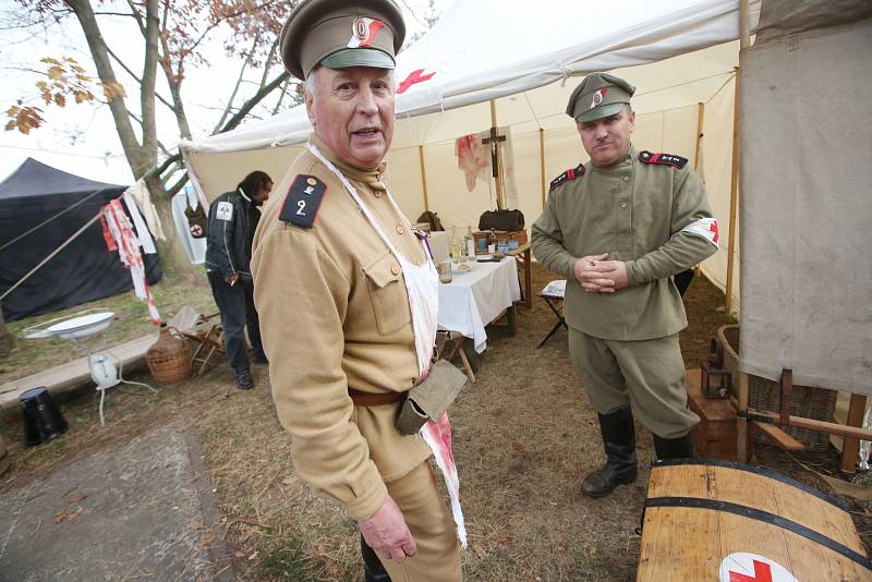 Výstava k výročí 100. let od vzniku Československé republiky probíhá v areálu výstaviště Zahrady Čech.