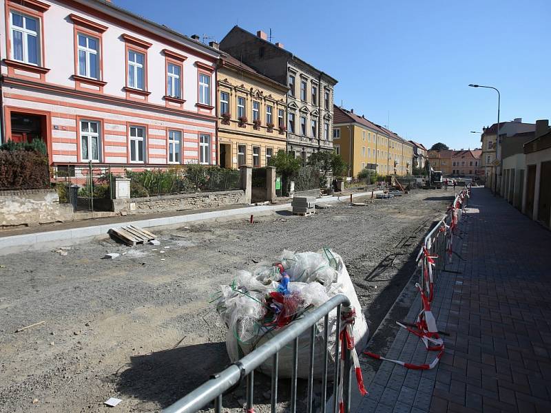 Rekonstrukce Palachovy ulice v Litoměřicích