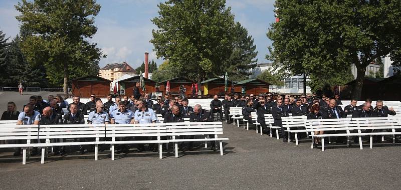 Zahájení Policejního mistrovství ČR speciálních pořádkových jednotek v Litoměřicích