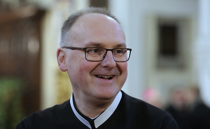 Nový biskup litoměřický Stanislav Přibyl.