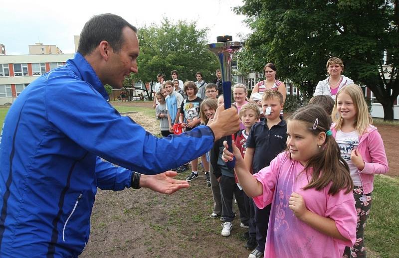 Štafeta za mír proběhla Litoměřicemi i Roudnicí