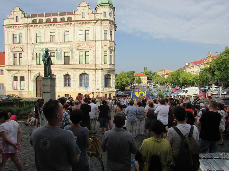 Demonstrace v Roudnici nad Labem, 11. června 2019