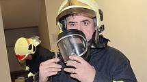 Fotoreportér Deníku Karel Pech si vyzkoušel polygon u hasičů v Litoměřicích