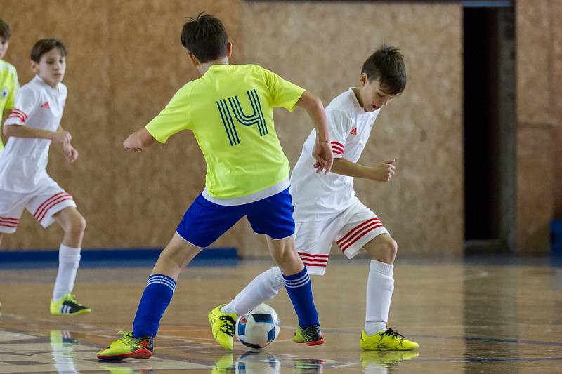 Zimní halová liga UKFS mladších žáků v Roudnici nad Labem