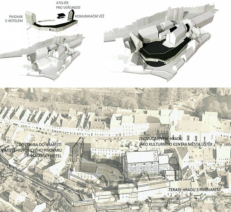 Návrhy studentů Fakulty umění a architektury Technické univerzity Liberec a Fakulty architektury ČVUT v Praze 