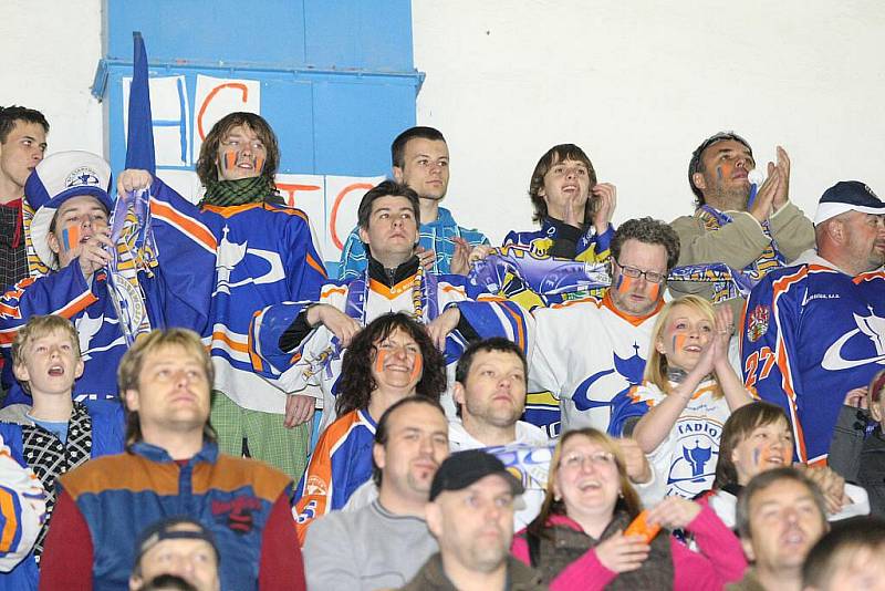 HC Stadion Litoměřice - HC Bobři Valašské Meziříčí - rozhodující zápas kvalifikace o 1. ligu.