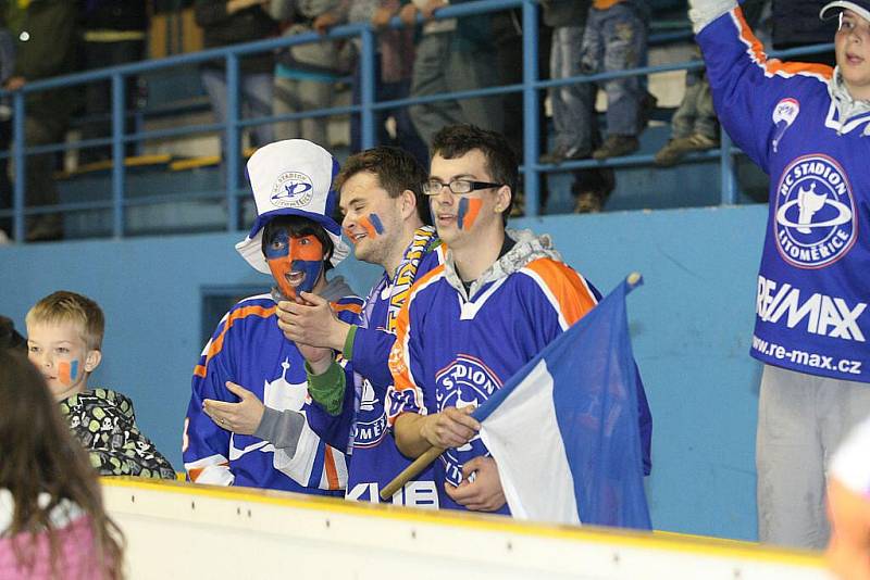 HC Stadion Litoměřice - HC Bobři Valašské Meziříčí - rozhodující zápas kvalifikace o 1. ligu.