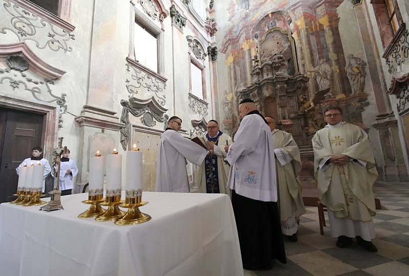 Poutní slavnost ke svátku Zvěstování Páně v jezuitském kostele Zvěstování Panny Marie v Litoměřicích