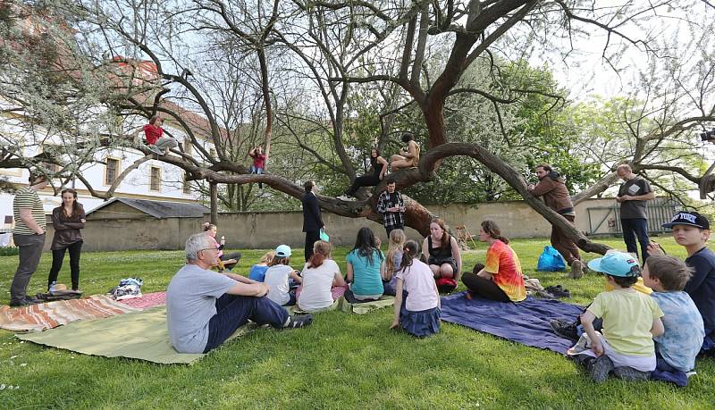 Očistný festival představil divadlo na stromě 
