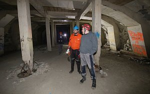 Amatérští badatelé navštívili již několik let uzavřenou podzemní továrnu Richard.