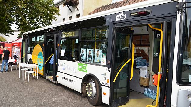 Takzvaný Očkobus byl v minulých dnech například na výstavišti v Litoměřicích, kde probíhal veletrh Zahrada Čech.