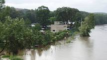 Povodně v roce 2002 na Litoměřicku.