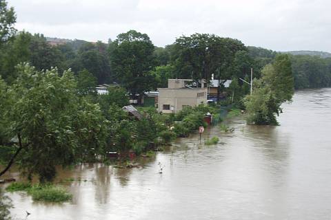 Povodně v roce 2002 na Litoměřicku