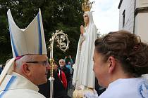 Milostná socha Panny Marie Fatimské zavítala do Litoměřic.