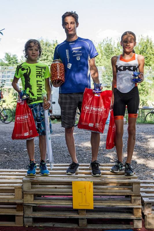 Silniční triatlon v Hostěnicích 2017. 