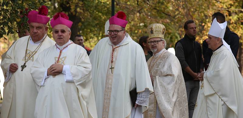 Litoměřický biskup Jan Baxant slavil kulaté narozeniny.