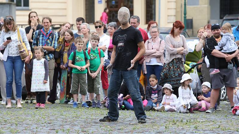 Cirk La Putyka v Litoměřicích.