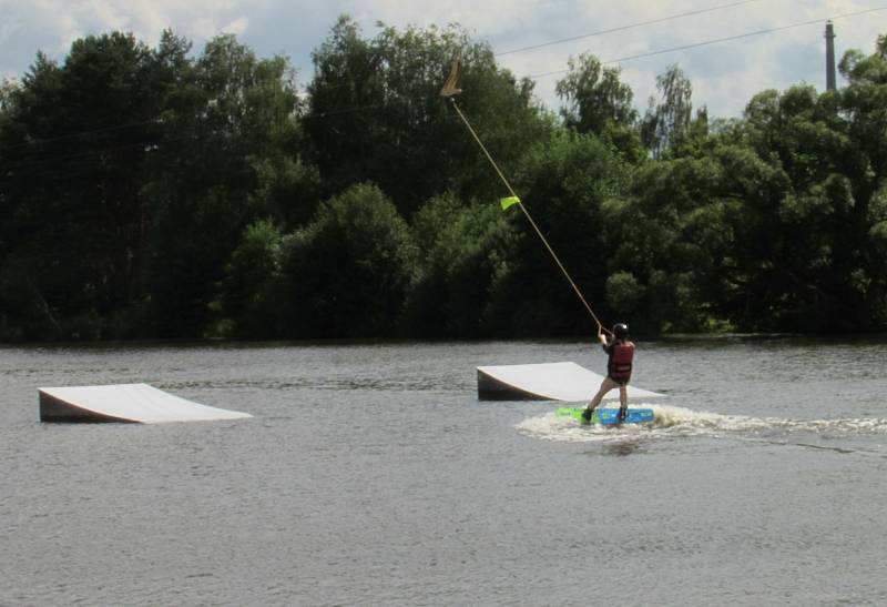 Wake sport park v České Lípě.