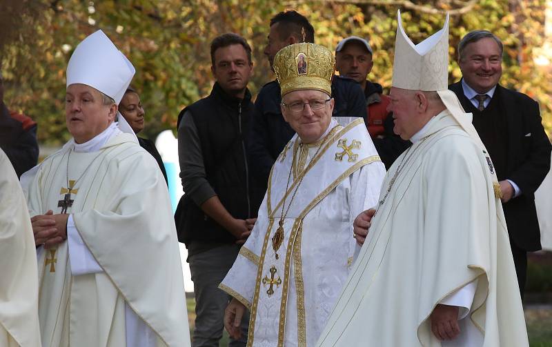 Litoměřický biskup Jan Baxant slavil kulaté narozeniny.