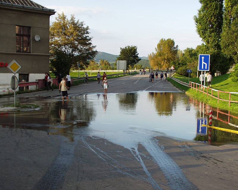 Povodeň v roce 2002 na Litoměřicku.