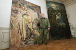 V depozitáři Národního památkového ústavu v Doksanech bylo objeveno sedm obrazů ze sbírky Adolfa Hitlera.