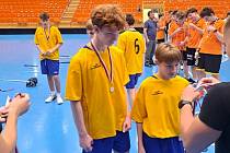 Florbalisté z Masarykovy základní školy potvrdili skvělou formu.