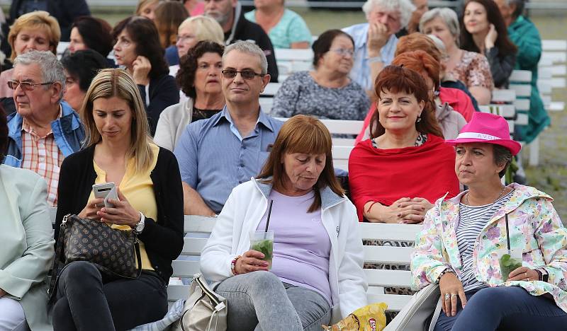 Nedělní večer na Mírovém náměstí v Litoměřicích patřil hudbě. Na Velkém letním koncertu, který pořádala městská kulturní zařízení, vystoupil jako hlavní hvězda houslový virtuóz Pavel Šporcl.