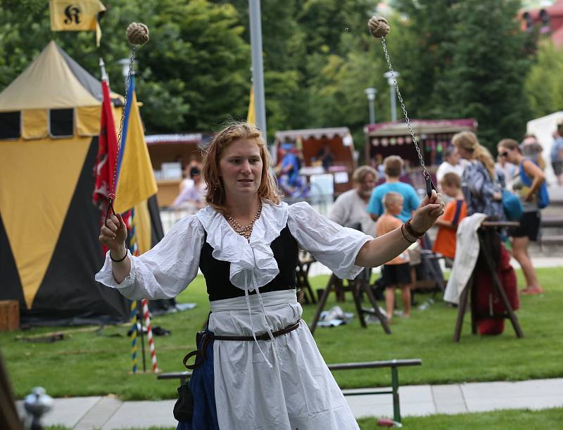 Obyvatelé Lovosic si užívali již tradiční Valdštejnské slavnosti.