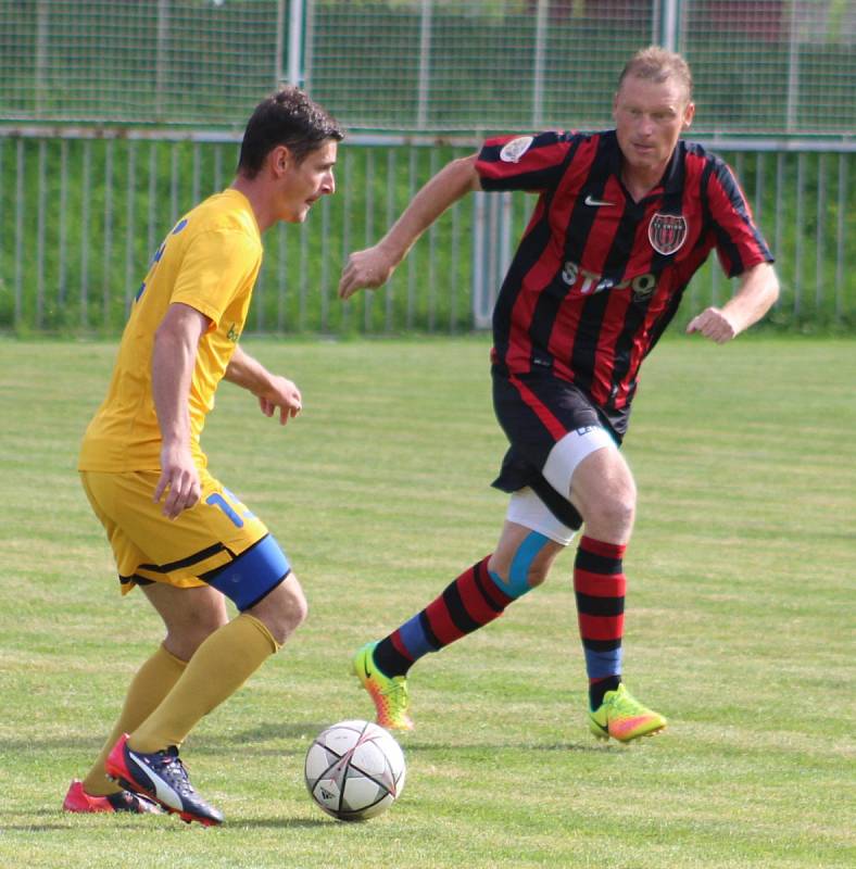 Sport fotbal pohár ÚKFS Union Děčín - Litoměřicko B 2:5