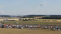 Sobotní program 14. ročníku Memorial Air Show v Roudnici nad Labem.