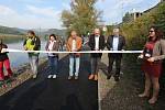 Slavnostní otevření nového úseku cyklostezky Velké Žernoseky - Žalhostice