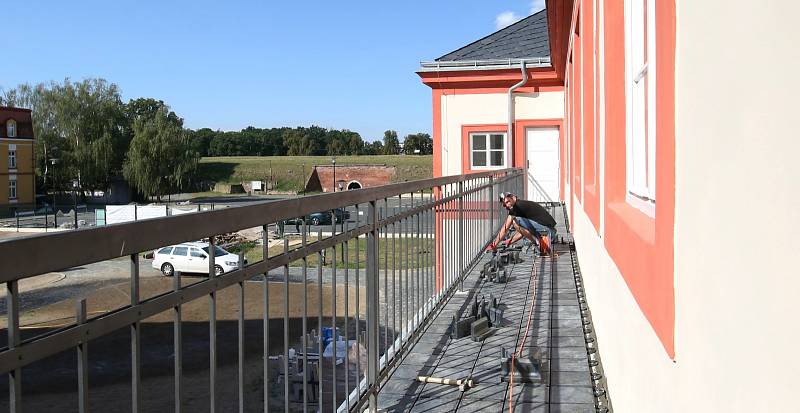 Rekonstrukce Wieserova domu v Terezíně končí