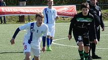 Fotbalisté SK Roudnice U14 na turnaji v Praze. 