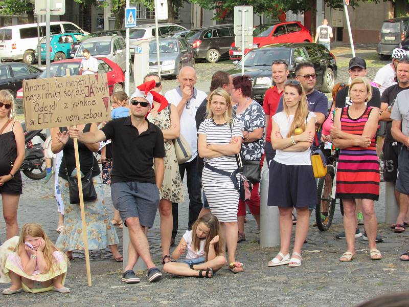 Demonstrace v Roudnici nad Labem, 11. června 2019