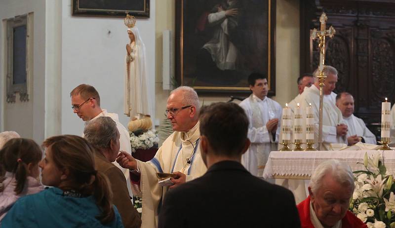 Milostná socha Panny Marie Fatimské zavítala do Litoměřic.