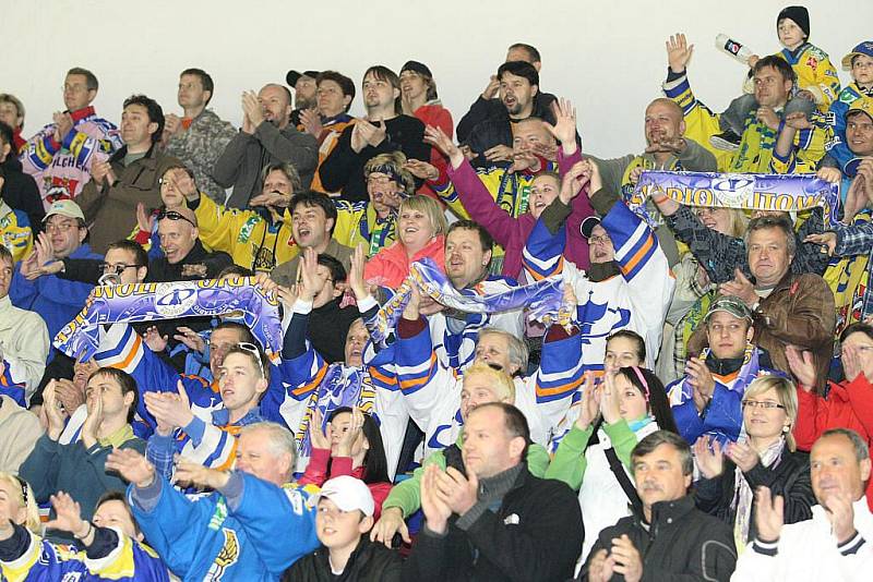 HC Stadion Litoměřice - HC Bobři Valašské Meziříčí - rozhodující zápas kvalifikace o 1. ligu.