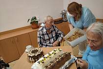 Oslava narozenin v Domově důchodců Čížkovice