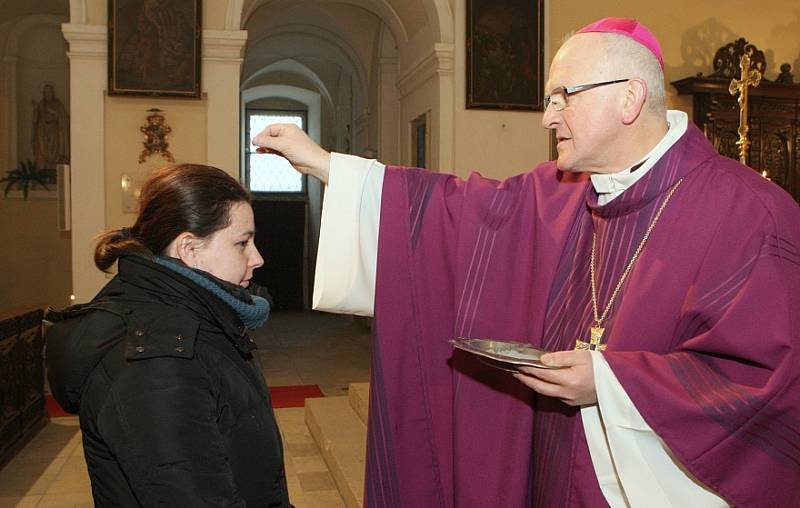 Popeleční středa v Litoměřicích.