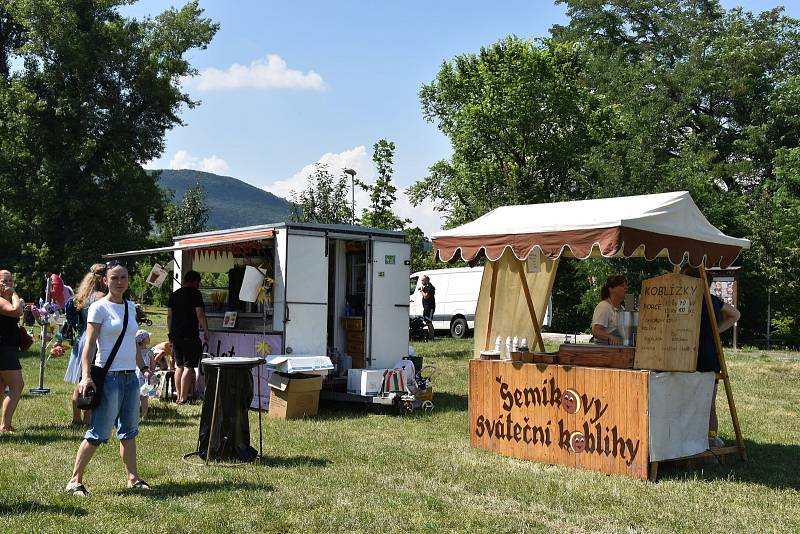 Špunt festival v lovosickém lesoparku Osmička