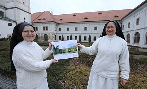 Řádové sestry v doksanském klášteře na Litoměřicku slaví 25. let od návratu a obnovy kláštera v Doksanech.