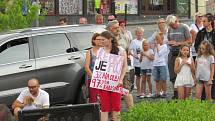 Demonstrace v Roudnici nad Labem, 11. června 2019